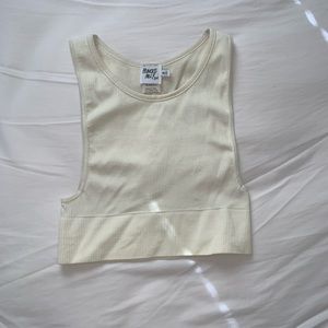 princesspolly • cream tank top M/L
